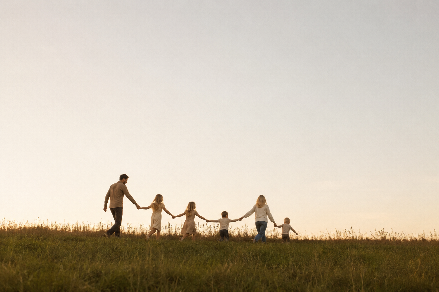 Carmen Ruiz Bustillo con su familia
